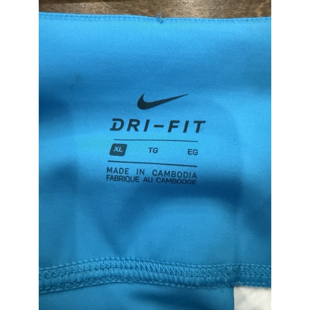 Nike Dri-Fit Womens Blue Epic Lux Tight Fit Leggings Size XL CN8043-446 - Picture 5 of 10